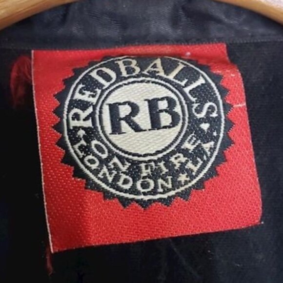 RB Redballs on Fire London LA Gothic Trench Coat, Corset Lace Vintage -- Size L - Picture 2 of 9